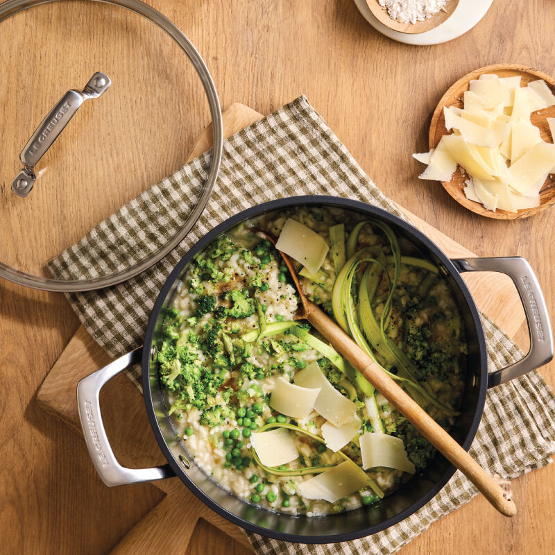Essential Non-stick Ceramic Stockpot with Glass Lid - Image 4
