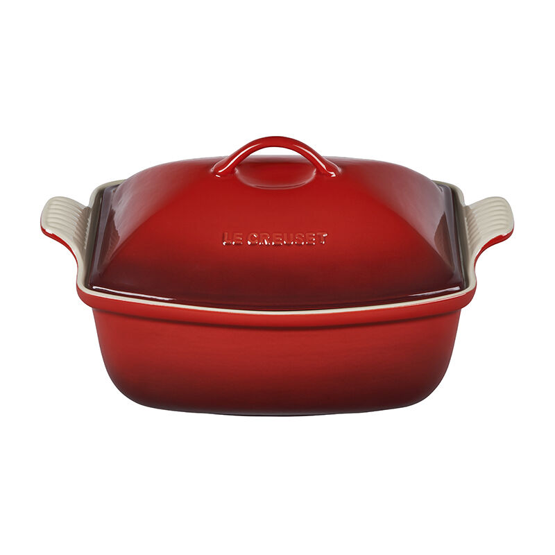 Heritage Deep Covered Rectangular Baker - Image 2