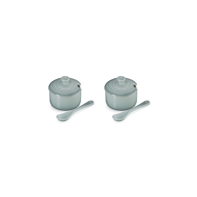 Condiment Pot with Spoon, Set of 2 - Image 3