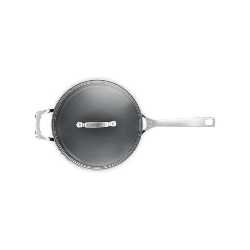 Essential Non-stick Ceramic Saut¨¦ Pan with Glass Lid - Image 8