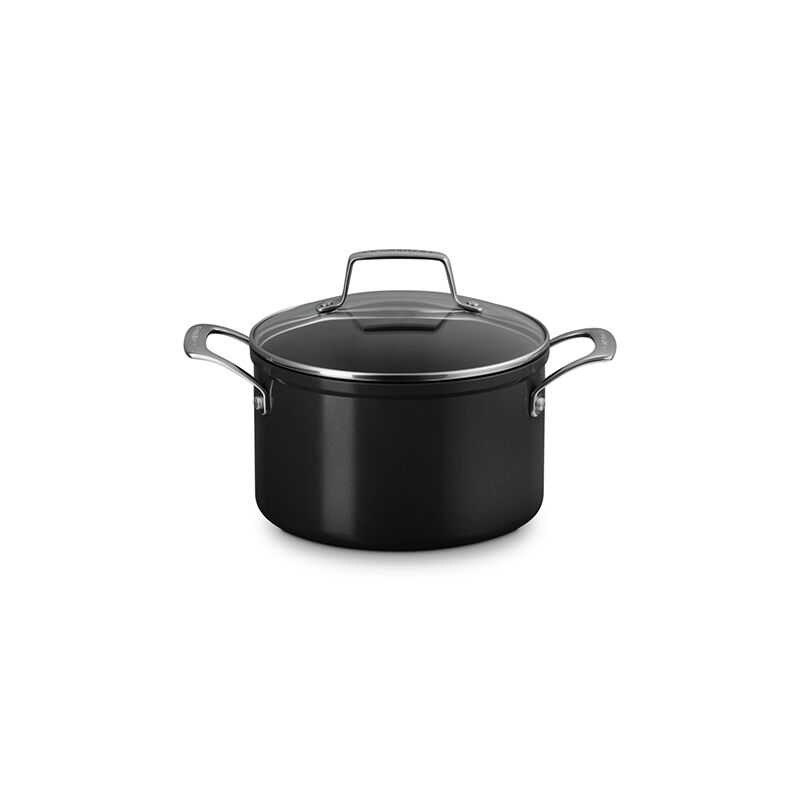 Essential Non-stick Ceramic Stockpot with Glass Lid - Image 6