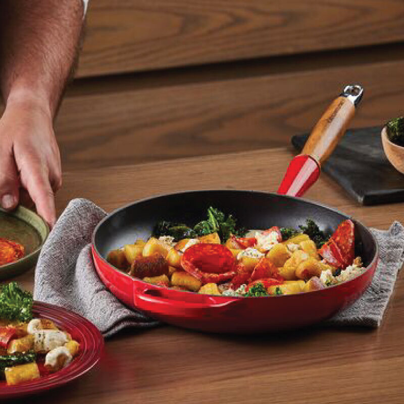 Alpine Wood Handle Fry Pan
