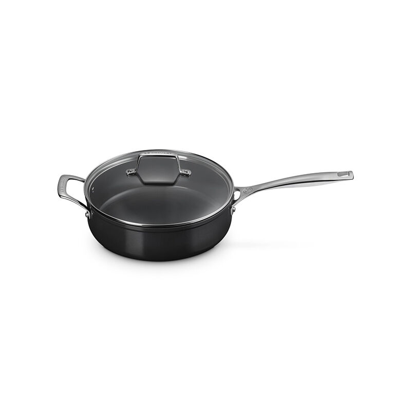 Essential Non-stick Ceramic Saut¨¦ Pan with Glass Lid - Image 6