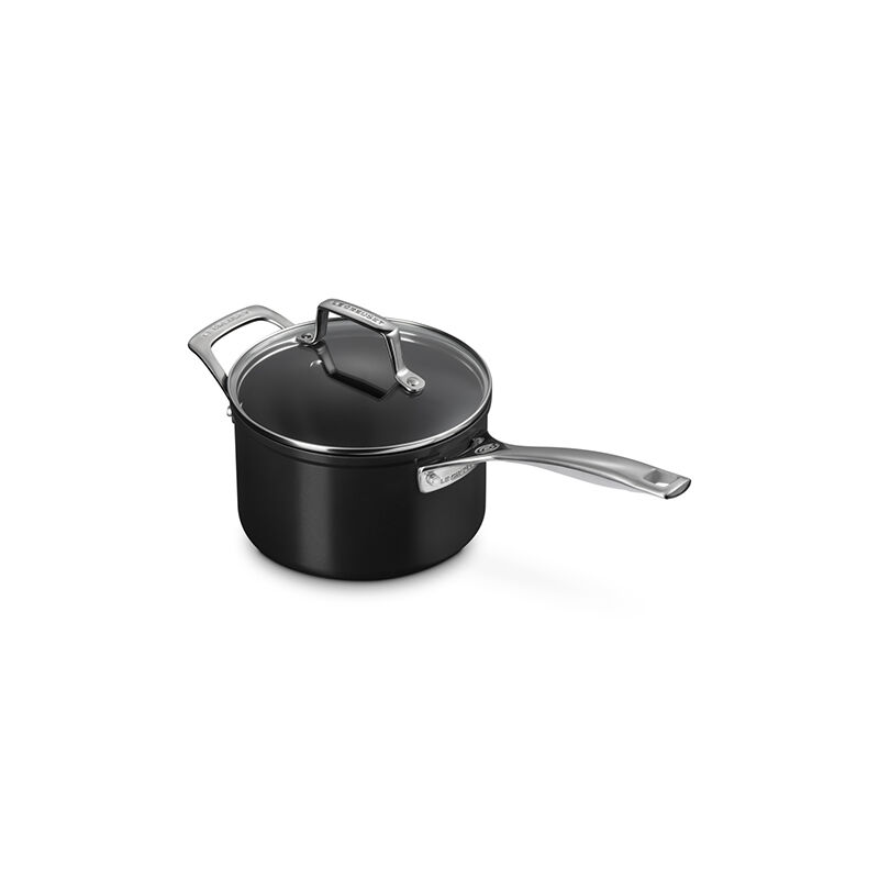 Essential Non-stick Ceramic Saucepan with Glass Lid - Image 6