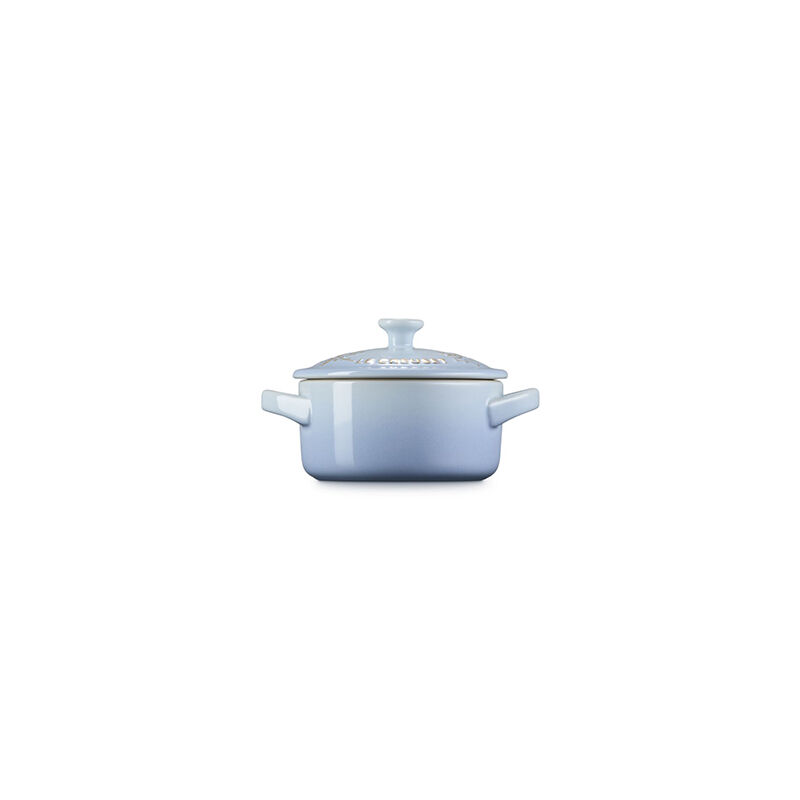 Holly Collection Gold Applique Mini Round Cocotte - Image 3