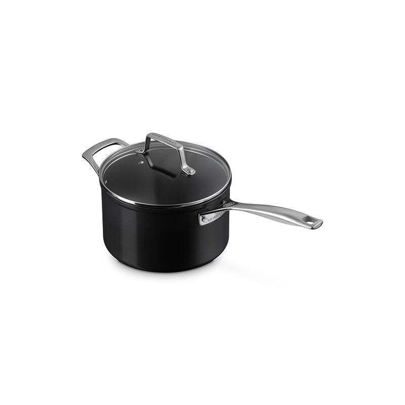 Essential Non-stick Ceramic Saucepan with Glass Lid - Image 7