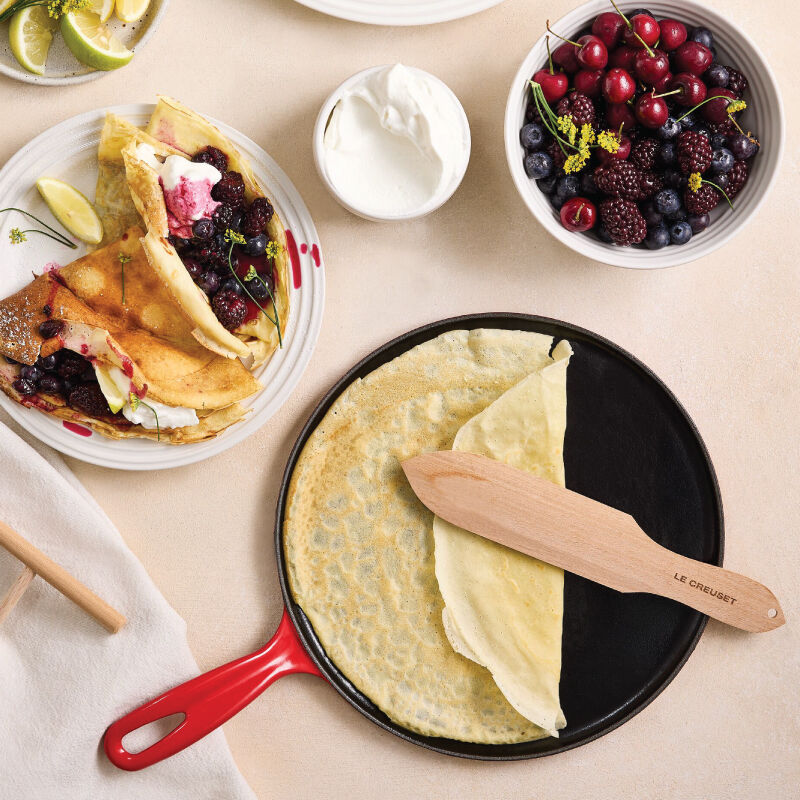 Traditional Round Crepe Pan - Image 2