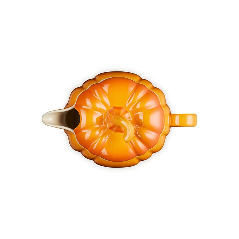 Pumpkin Gravy Boat with Lid - Image 6
