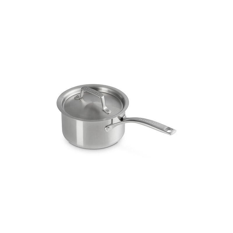 Essential Stainless Steel Saucepan with Lid - Image 2