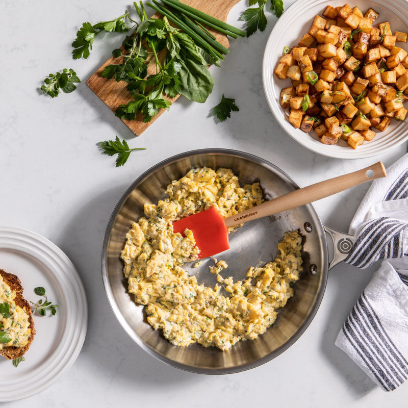 Signature Stainless Steel Fry Pan - Image 3