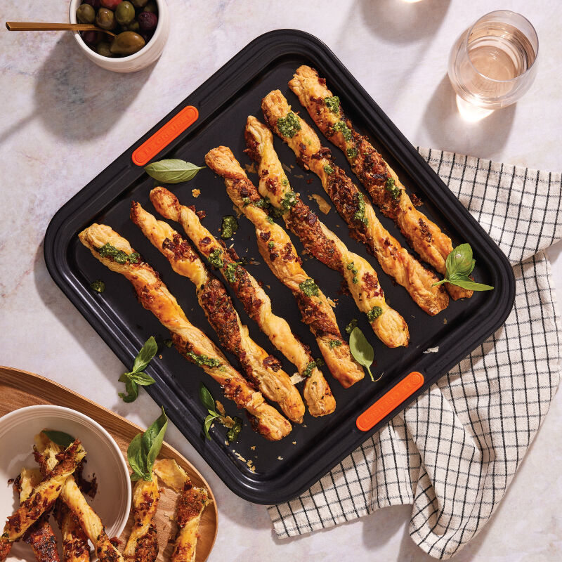 Non-stick Metal Bakeware Square Baking Sheet - Image 6