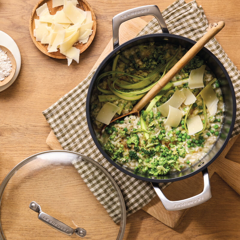 Essential Non-stick Ceramic Stockpot with Glass Lid - Image 3