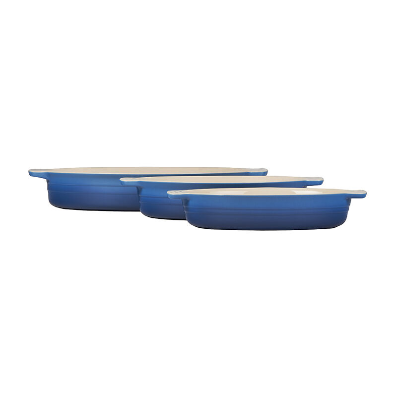 Classic 3-Piece Oval Baking Dish Set - Image 2