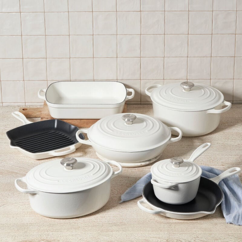 Signature Enameled Cast Iron 11-Piece Ultimate Cookware Set